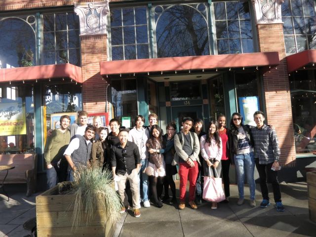 ILI Field Trip lunch stop at Everett & Jones Barbecue at Jack London Square in Oakland
